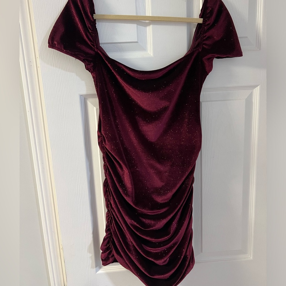 lucy in the sky sparkly mini dress